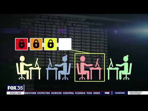 FOX 35 segment illustrating the Flairrcoin network